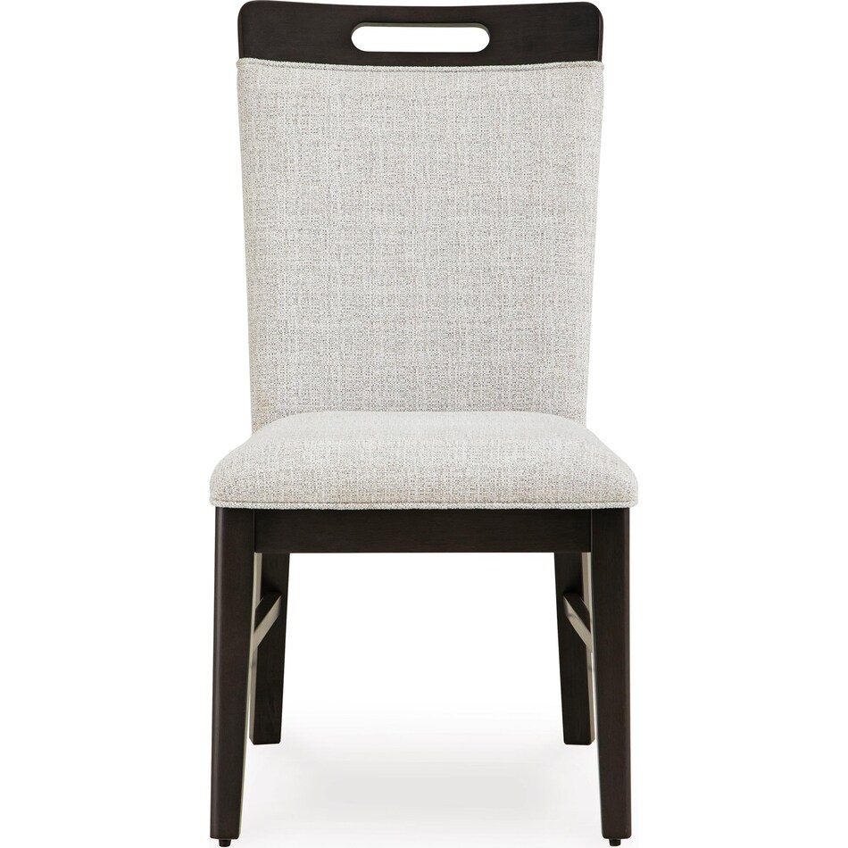 neymorton dining light gray dr side chair d x  