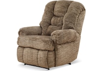 nolan living room brown mt fabric recliner manual   