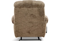 nolan living room brown mt fabric recliner manual   