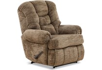 nolan living room brown mt fabric recliner manual   