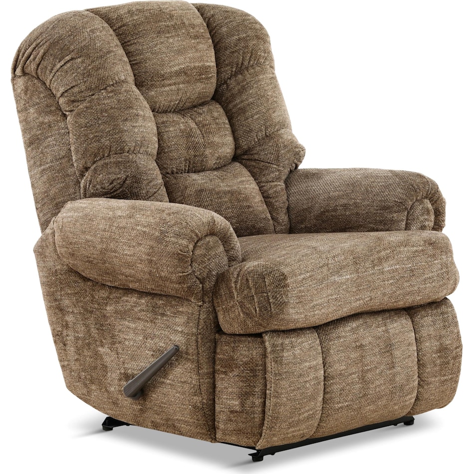 nolan living room brown mt fabric recliner manual   