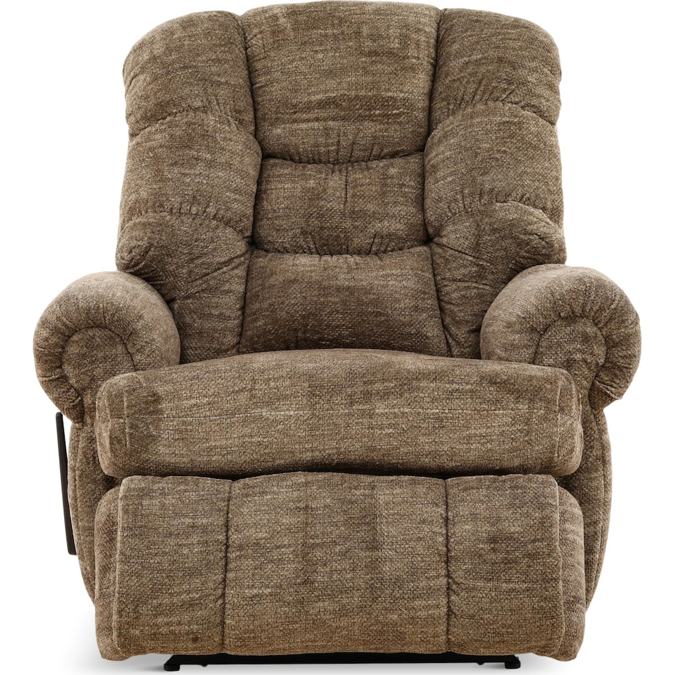 nolan living room brown mt fabric recliner manual   