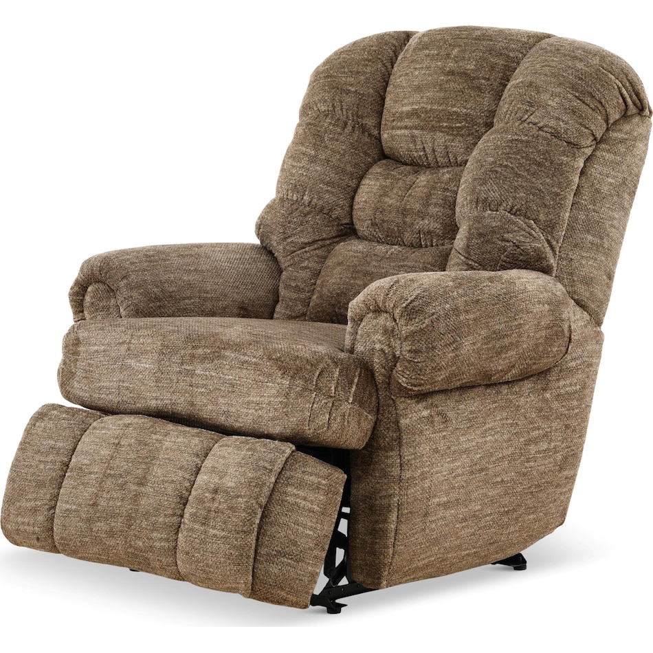 nolan living room brown mt fabric recliner manual   