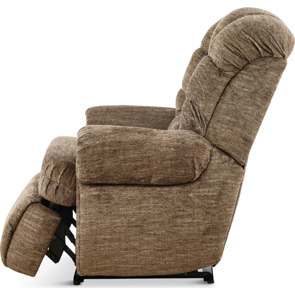 nolan living room brown mt fabric recliner manual   