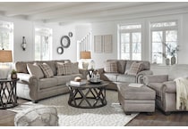 olsberg gray st stationary fabric sofa   