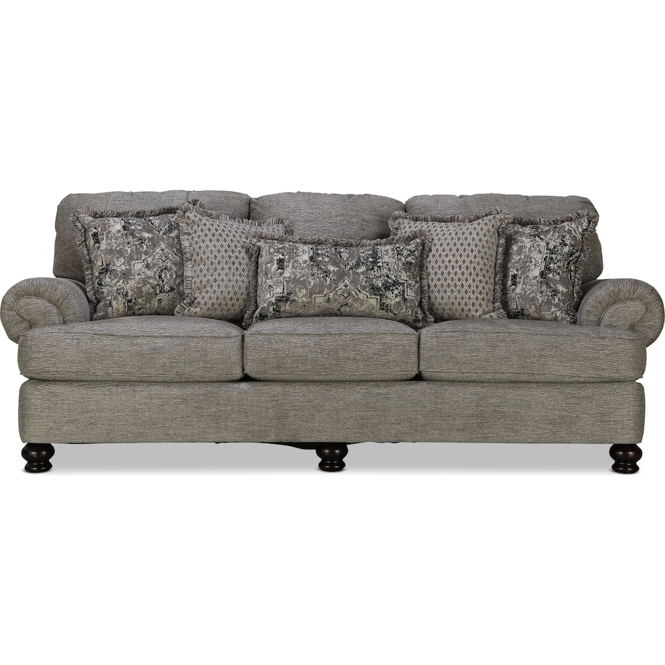 omni gray sofa   