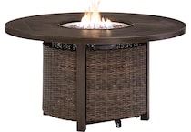 paradise trail medium brown ot outdoor firepit p   