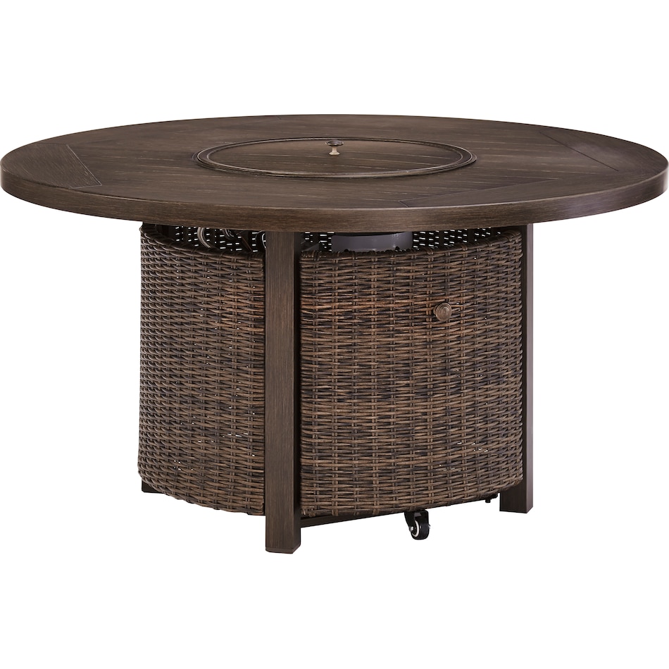 paradise trail medium brown ot outdoor firepit p   