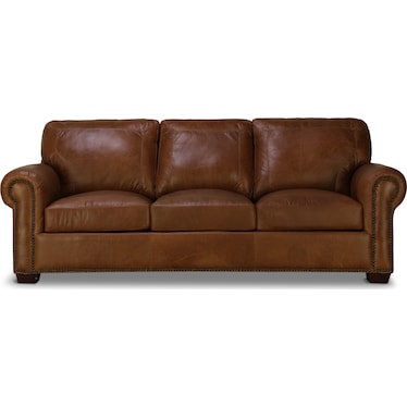 Park Avenue Leather Sofa