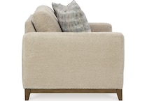 parklynn living room cream   natural st loveseat   