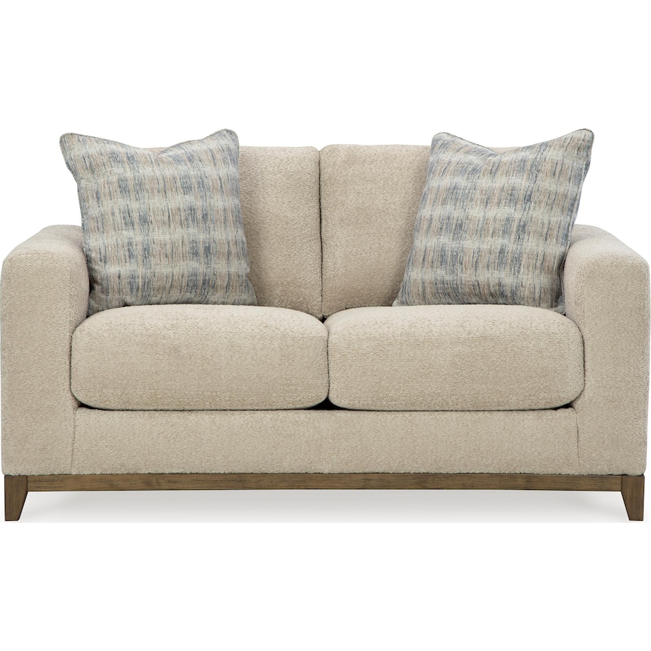 parklynn living room cream   natural st loveseat   