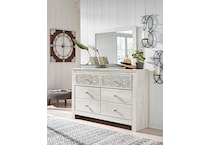 paxberry bedroom white br master mirror b   