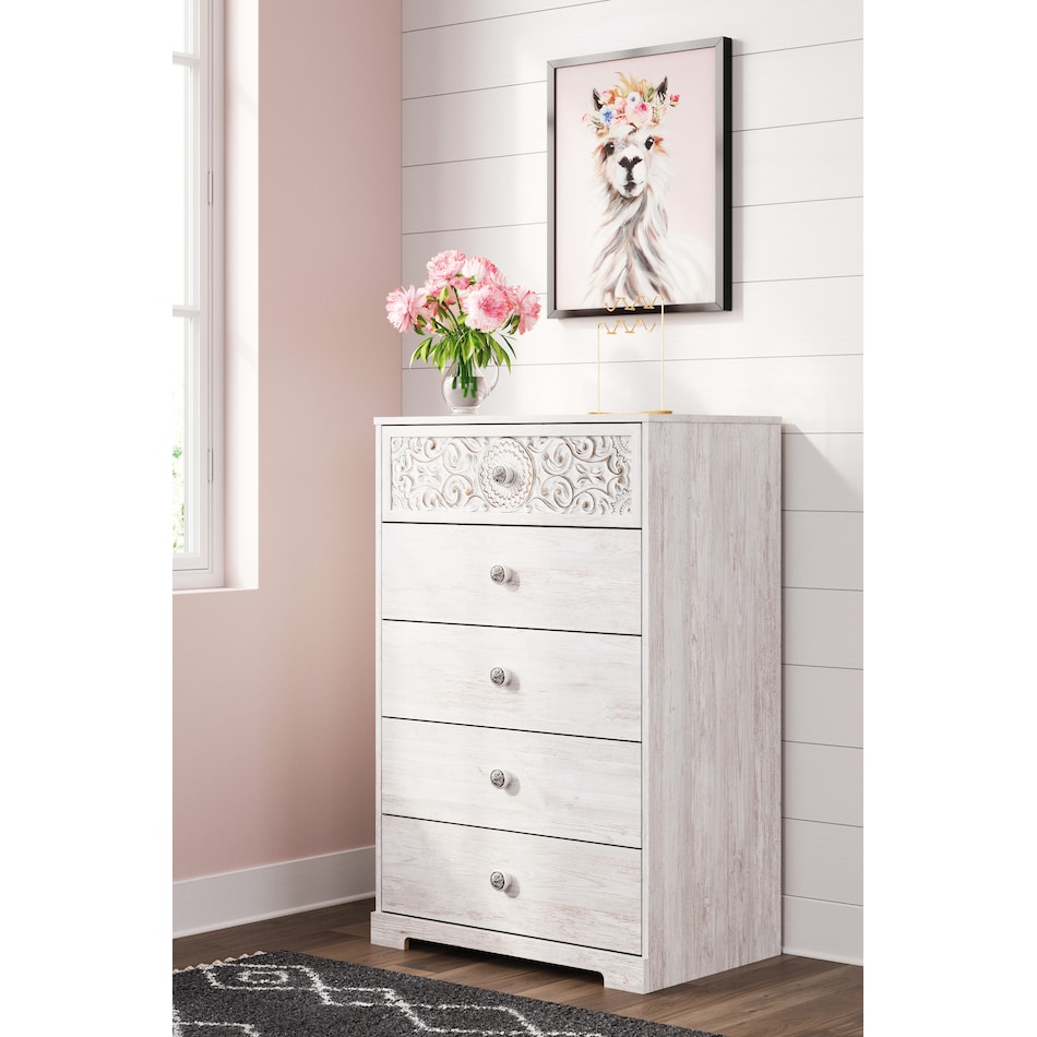 paxberry bedroom white br master chest eb   