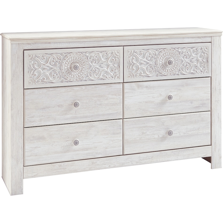 paxberry white br master dresser b   