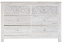 paxberry white br master dresser b   