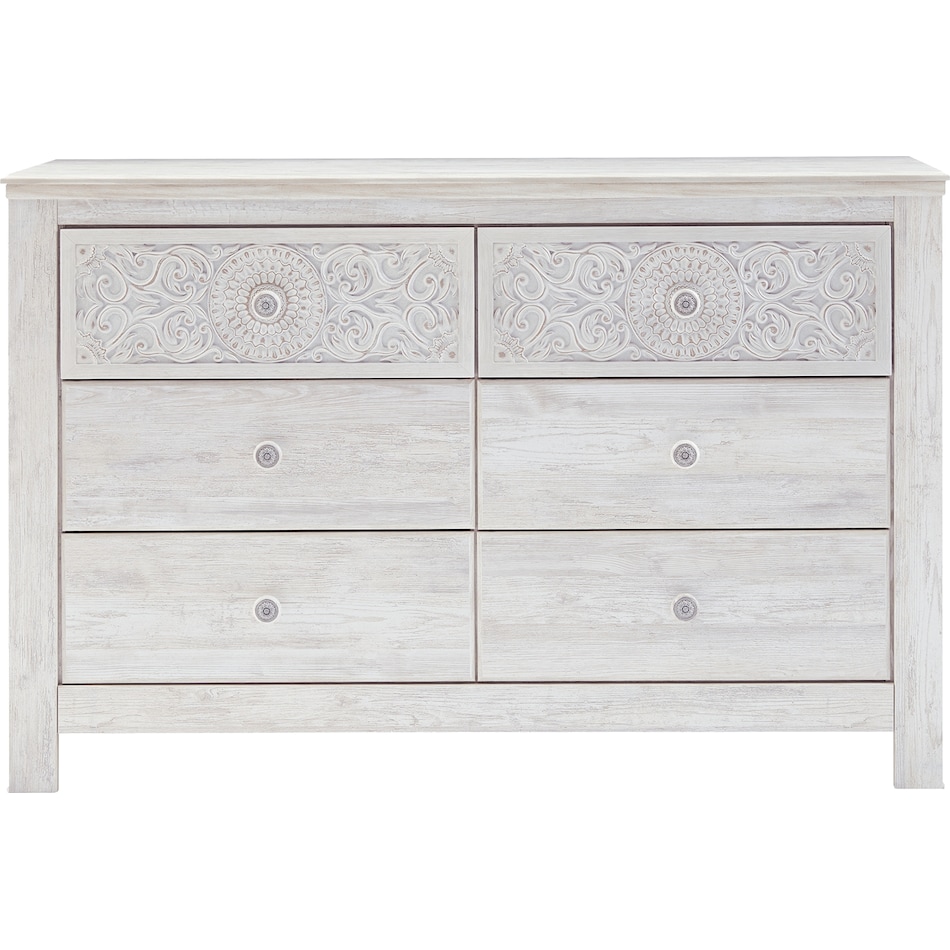 paxberry white br master dresser b   