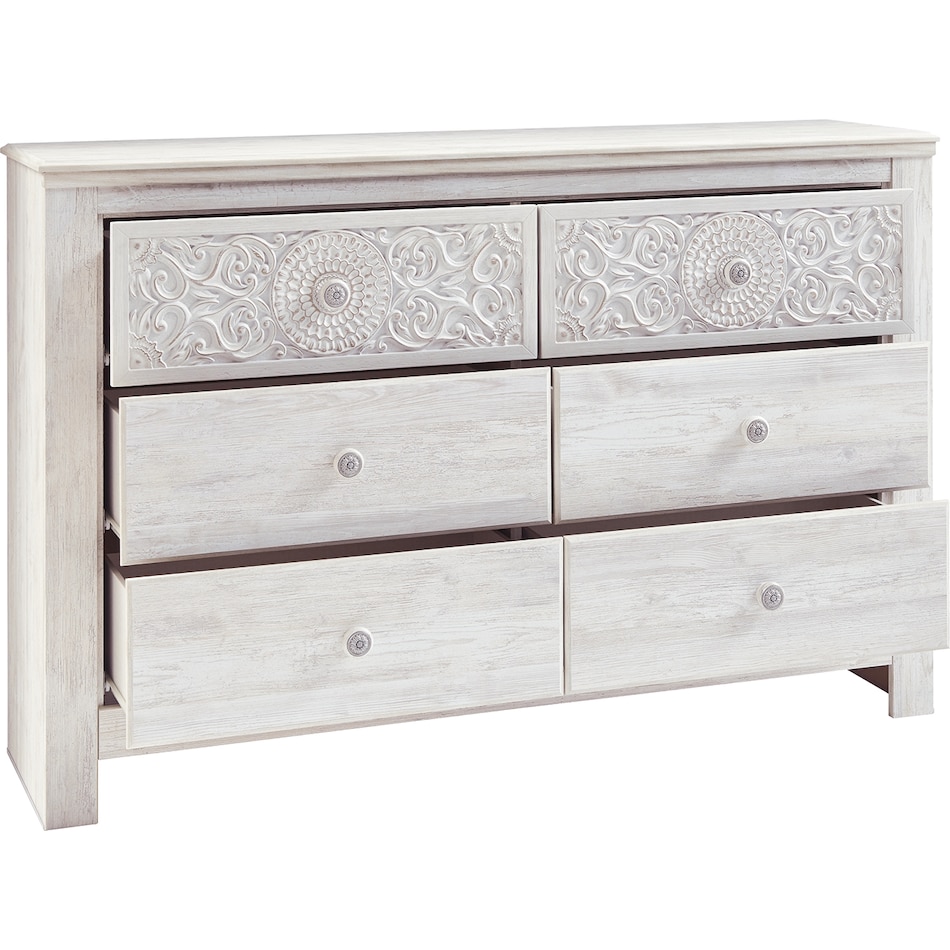 paxberry white br master dresser b   