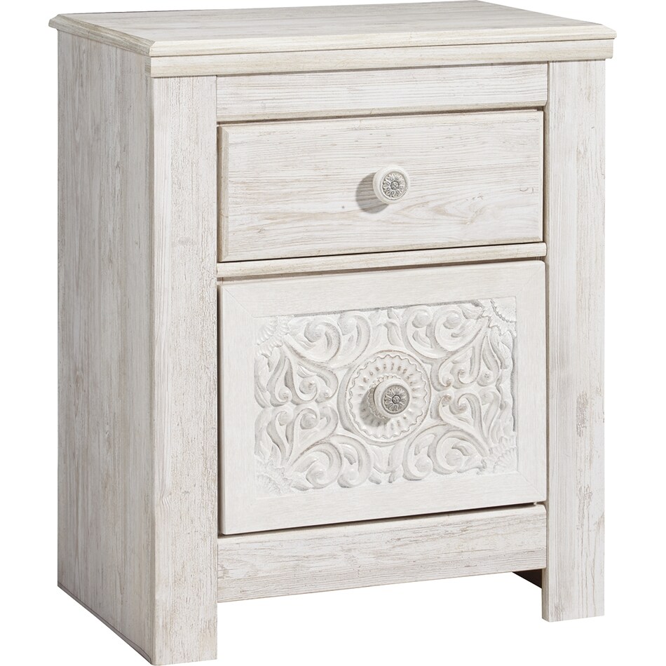 paxberry white br youth nightstand b   