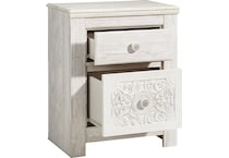 paxberry white br youth nightstand b   