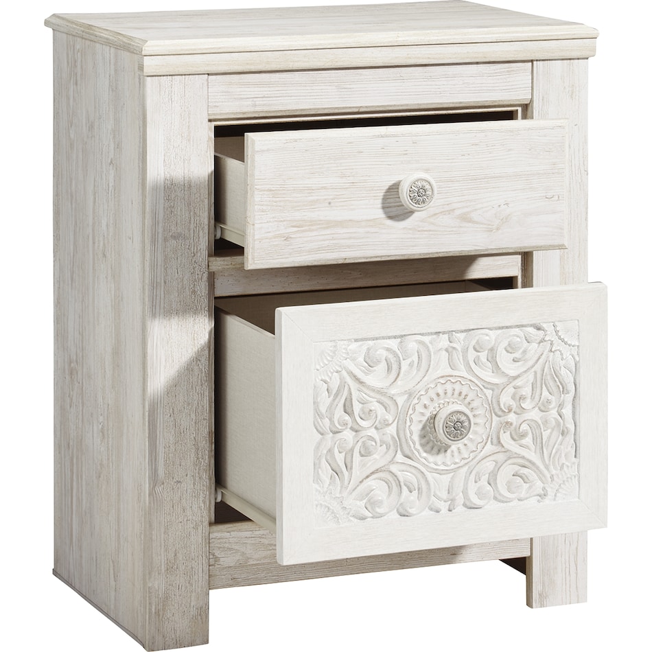 paxberry white br youth nightstand b   