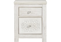 paxberry white br youth nightstand b   