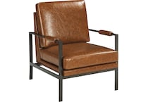 peacemaker accent brown at leather accent piece a  