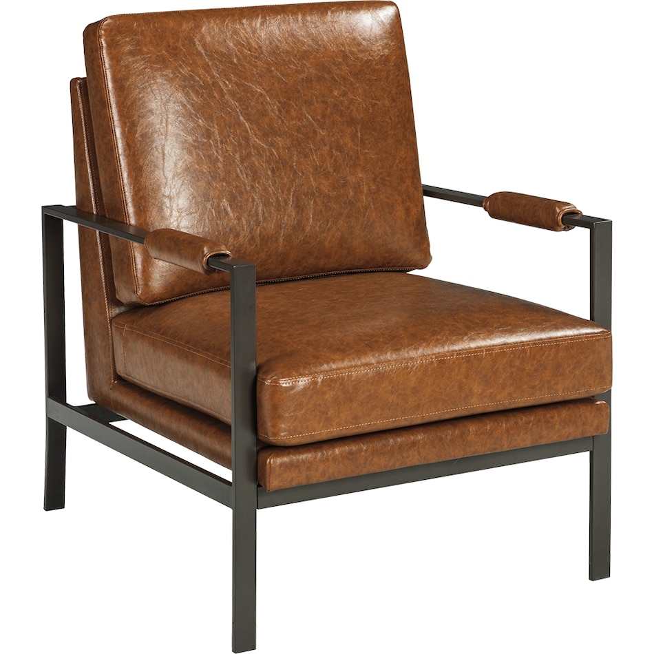 peacemaker accent brown at leather accent piece a  