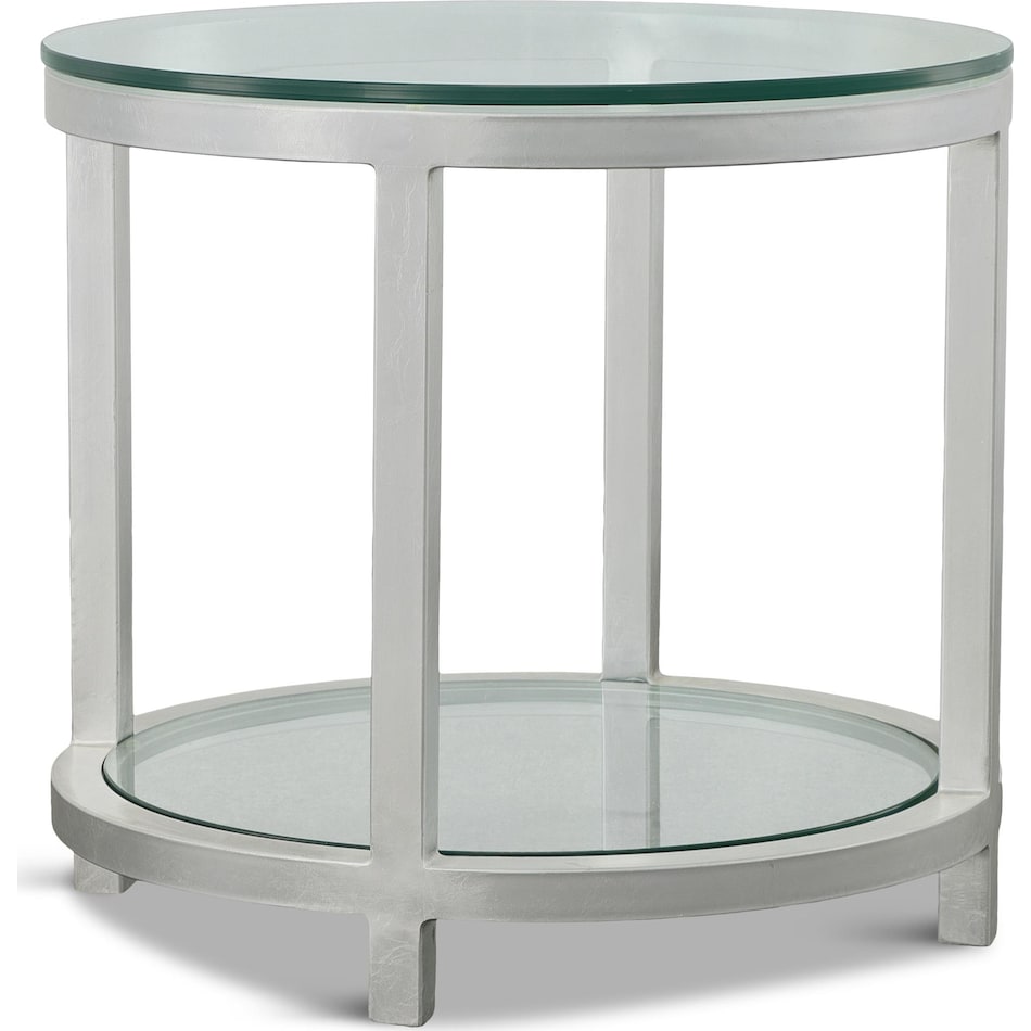 per se gray oc end chairside table   