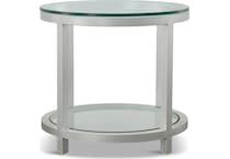 per se gray oc end chairside table   