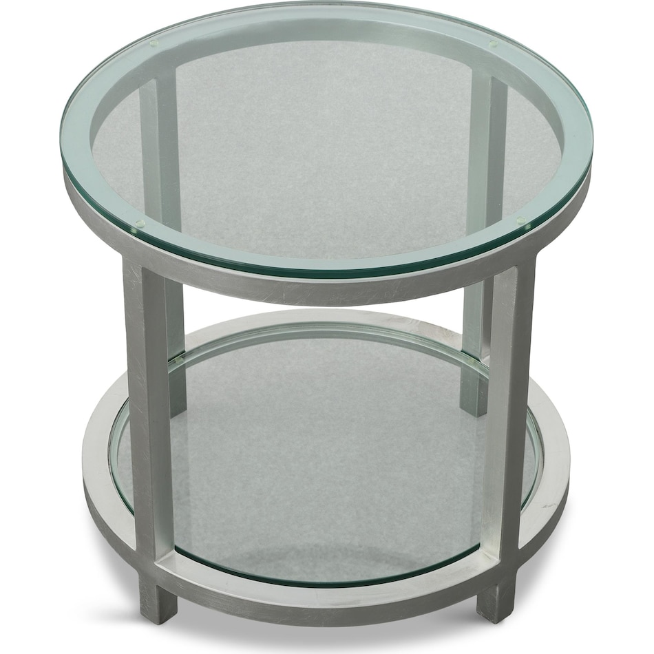 per se gray oc end chairside table   