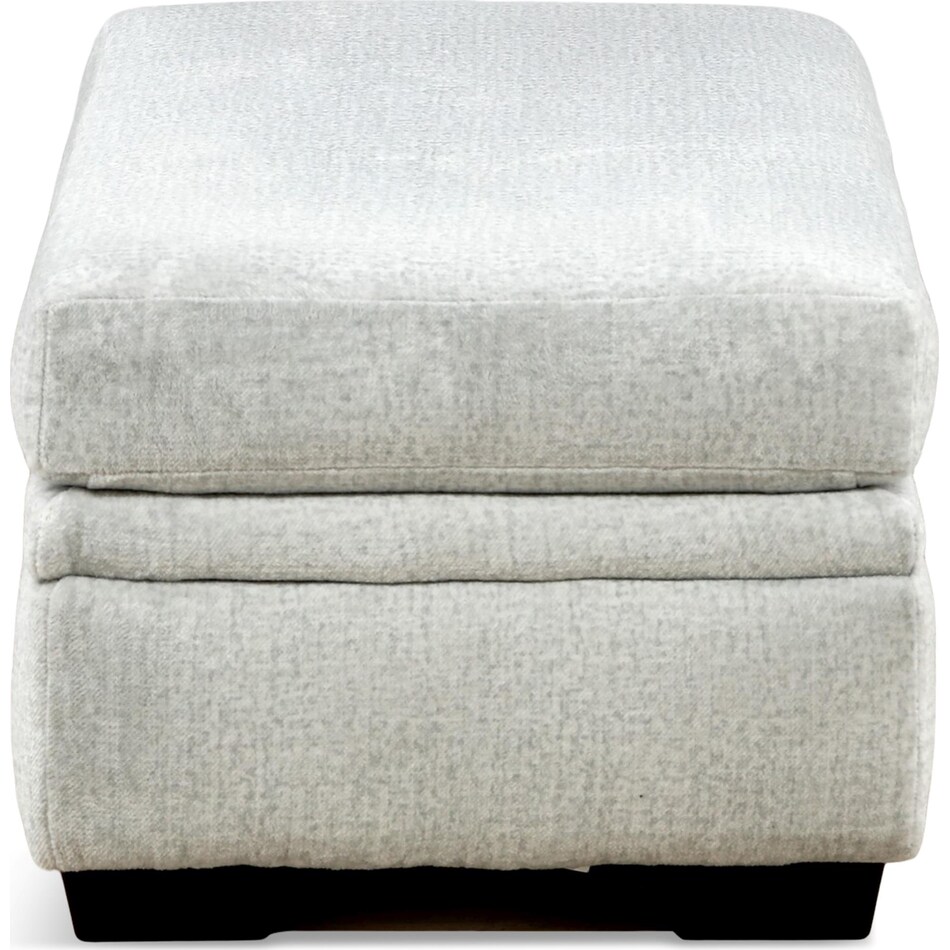 perla living room light gray st stationary fabric ottoman   