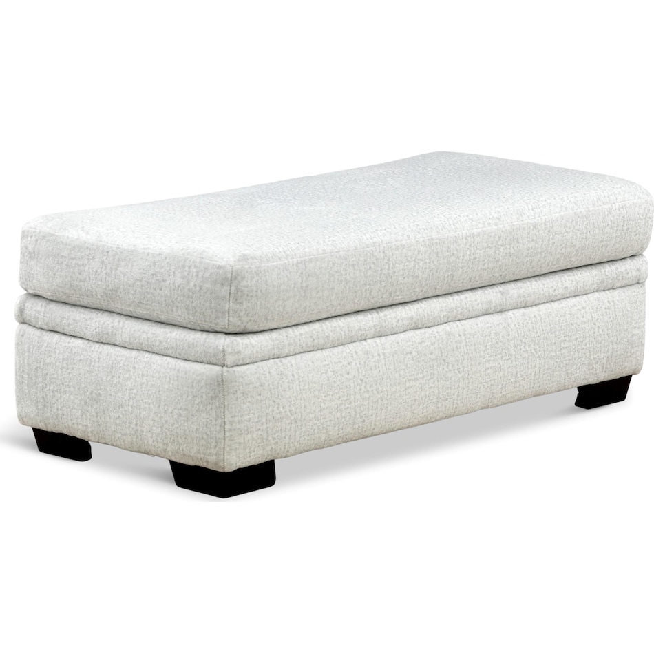 perla living room light gray st stationary fabric ottoman   