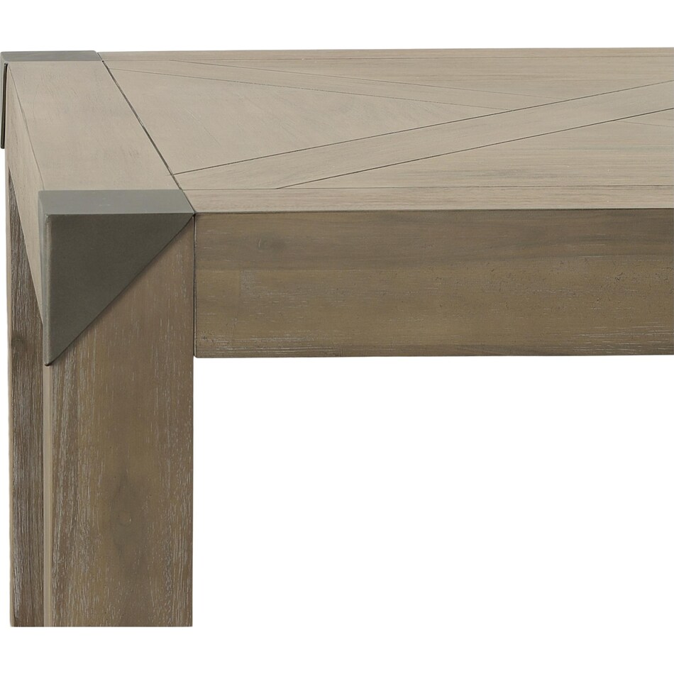 pinecroft brown dr dining table reg hgt   