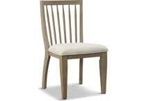 pinecroft brown dr side chair   