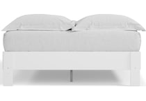 piperton bedroom white queen bed eb   