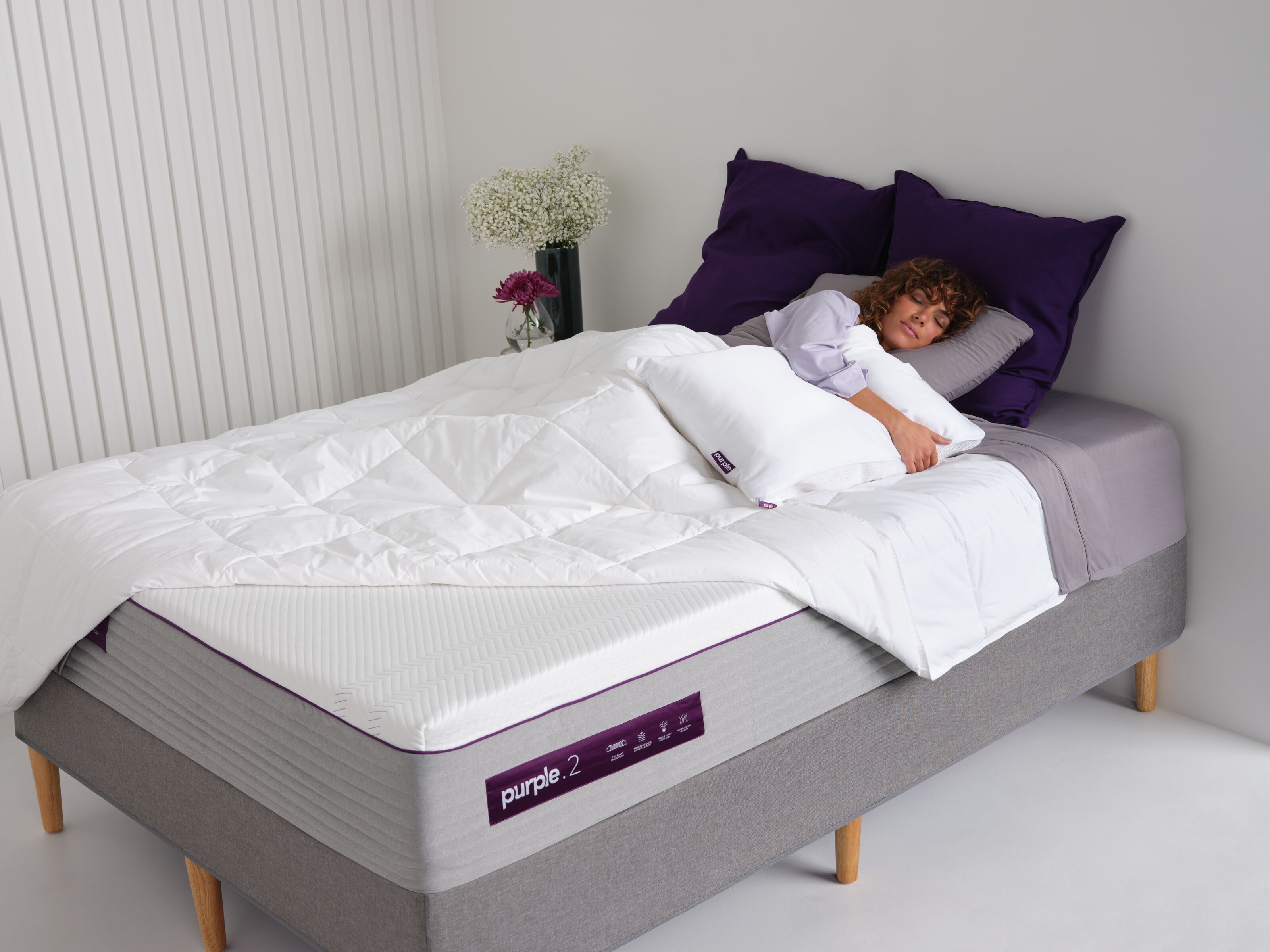 full mattress purple