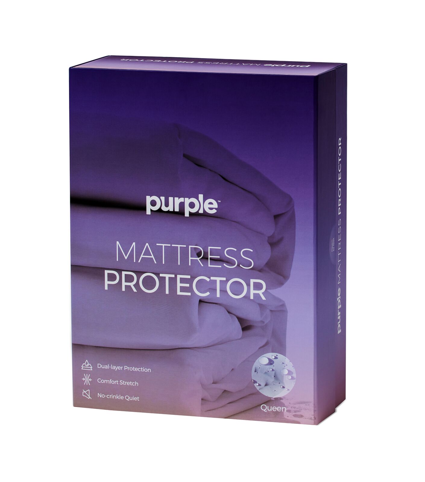 Purple mattress protector hot