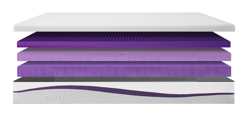 purple mattress white collection bpc  