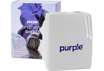 purple sheets white white bd bed sheets t sswht  