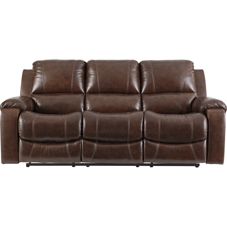 rackingburg mahogany reclining sofa u  