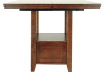 ralene brown dining table d   