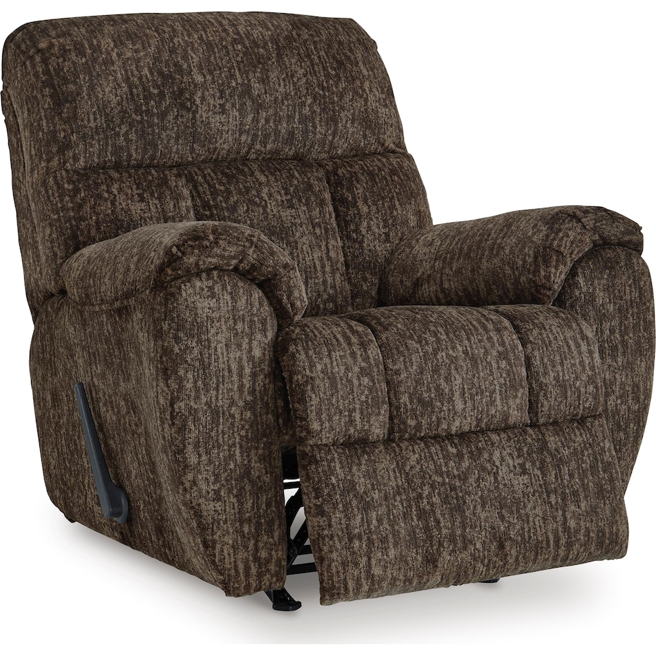 rampant chocolate living room brown mt fabric recliner p   