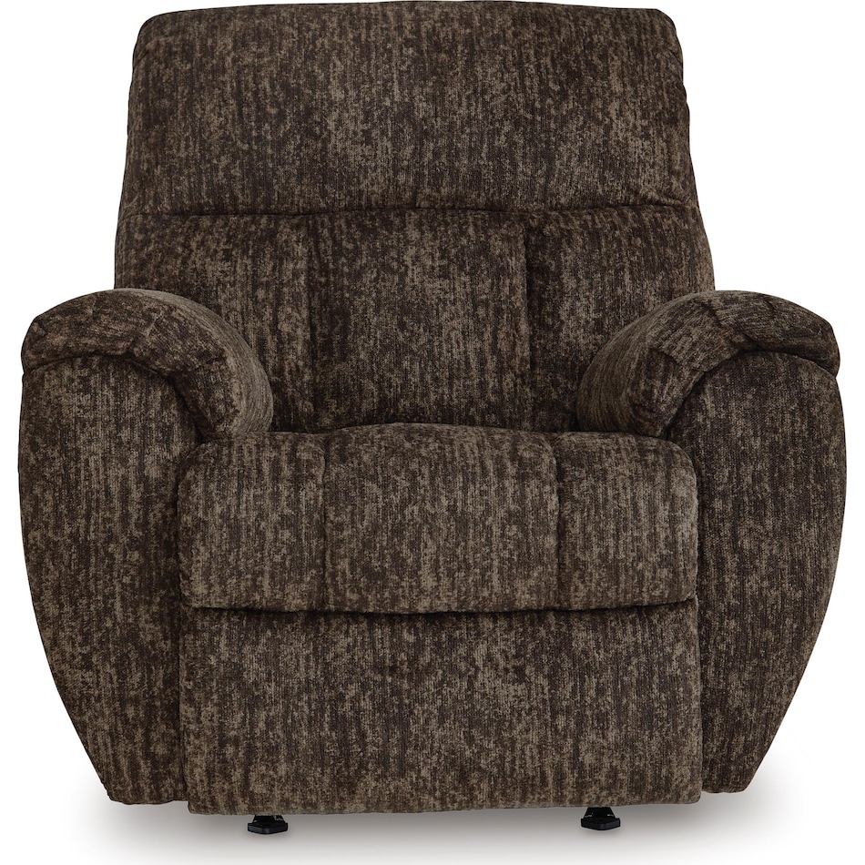 rampant chocolate living room brown mt fabric recliner p   