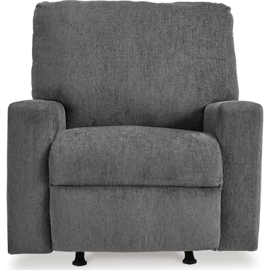 rannis living room pewter mt fabric recliner manual   