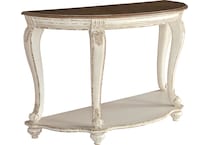 realyn brown   white oc sofa table t   