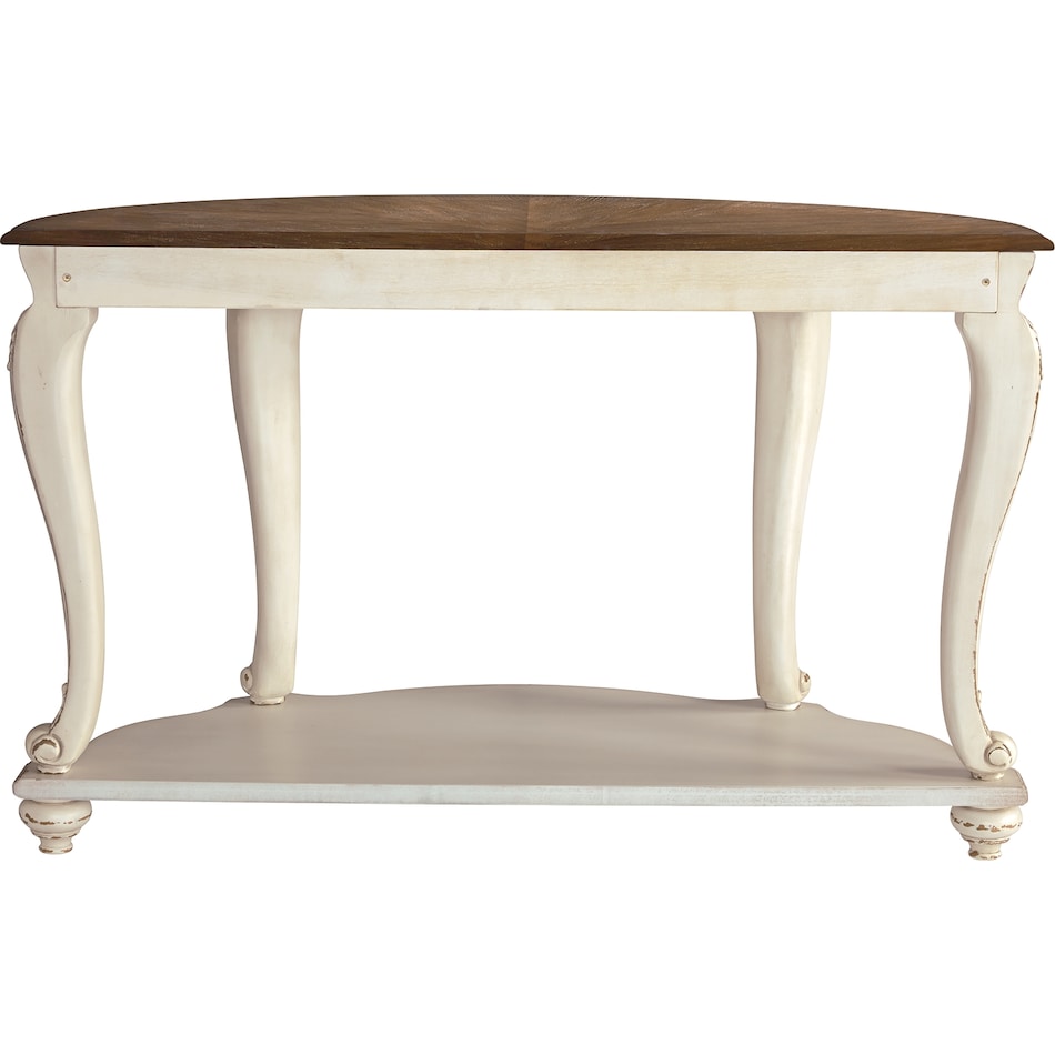 realyn brown   white oc sofa table t   