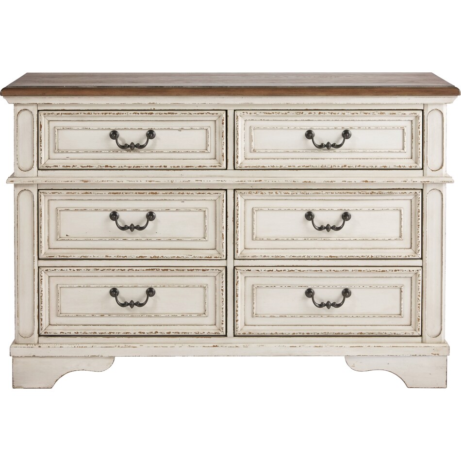 realyn white br youth dresser b   