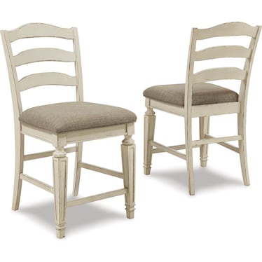 Realyn Counter Height Bar Stool (Set of 2)