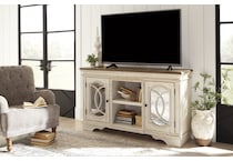 realyn white et entertainment console w   