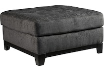 reidshire gray st stationary fabric ottoman   